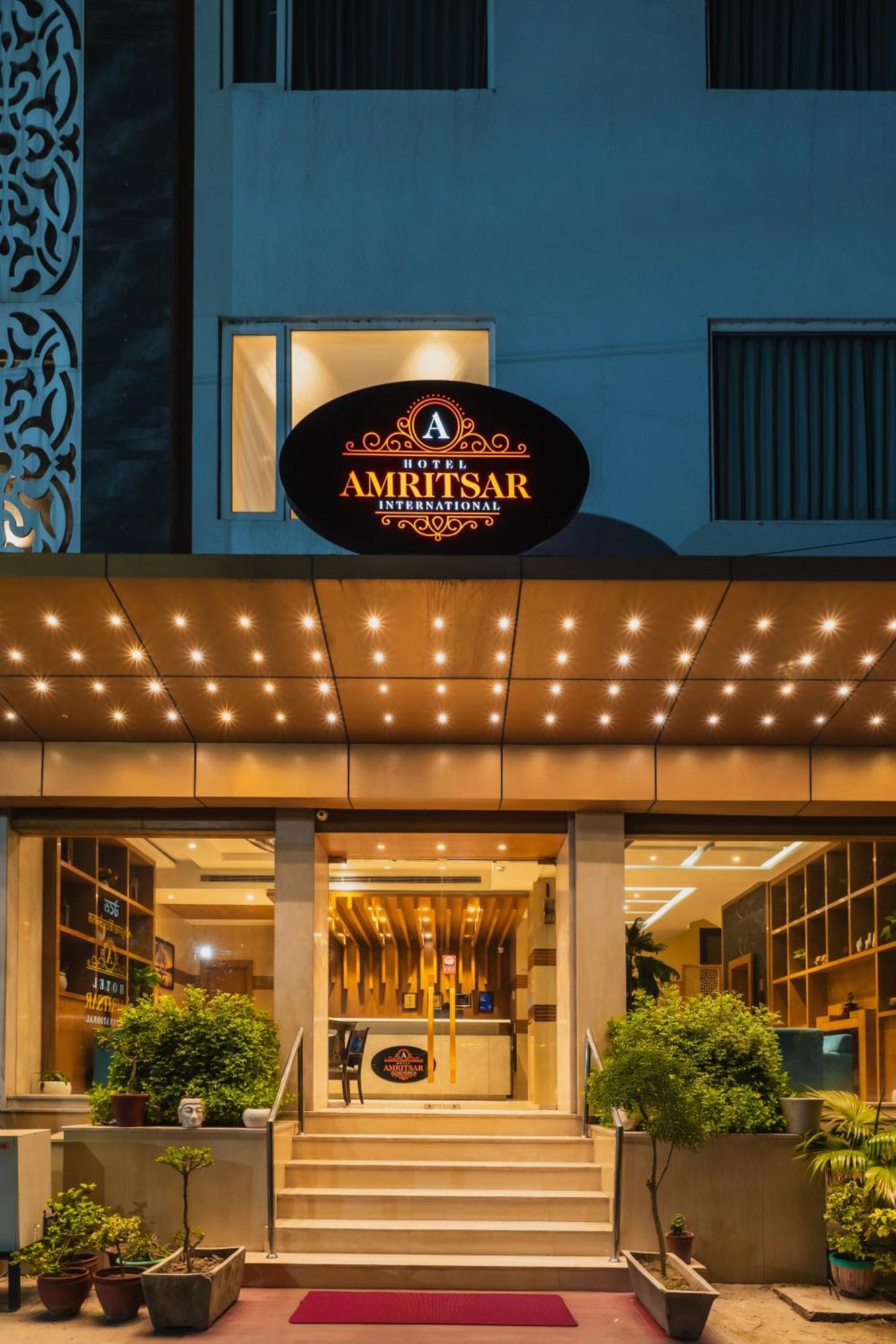 Hotel Amritsar International 2 Min Walk From Amritsar Bus Stand Экстерьер фото